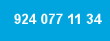 924 077 11 34 924 077 11 34
